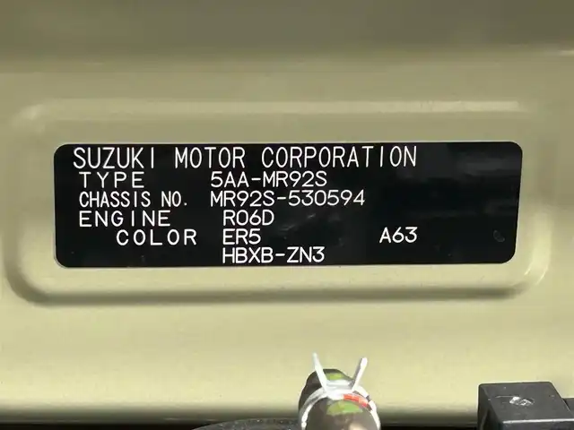 スズキ ハスラー HYBRID X 大阪府 2025(令7)年 0.1千km オフブルーメタリック/ソフトベージュメタリック 未使用車　全方位カメラ　純正ナビＴＶ　シートヒーター　レーダークルコン　レーンアシスト　アイドリングストップ　衝突軽減　ＬＥＤヘッドライト　オートハイビーム　フォグランプ　クリアランスソナー　禁煙車