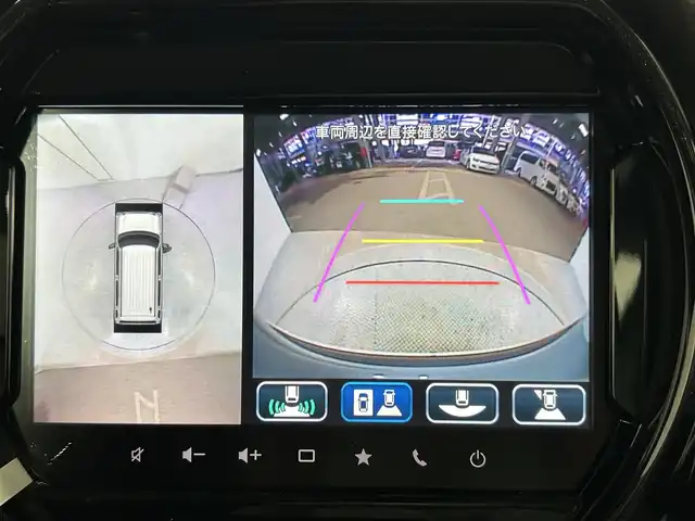 スズキ ハスラー HYBRID X 大阪府 2025(令7)年 0.1千km オフブルーメタリック/ソフトベージュメタリック 未使用車　全方位カメラ　純正ナビＴＶ　シートヒーター　レーダークルコン　レーンアシスト　アイドリングストップ　衝突軽減　ＬＥＤヘッドライト　オートハイビーム　フォグランプ　クリアランスソナー　禁煙車
