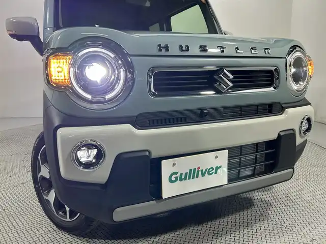 スズキ ハスラー HYBRID X 大阪府 2025(令7)年 0.1千km オフブルーメタリック/ソフトベージュメタリック 未使用車　全方位カメラ　純正ナビＴＶ　シートヒーター　レーダークルコン　レーンアシスト　アイドリングストップ　衝突軽減　ＬＥＤヘッドライト　オートハイビーム　フォグランプ　クリアランスソナー　禁煙車