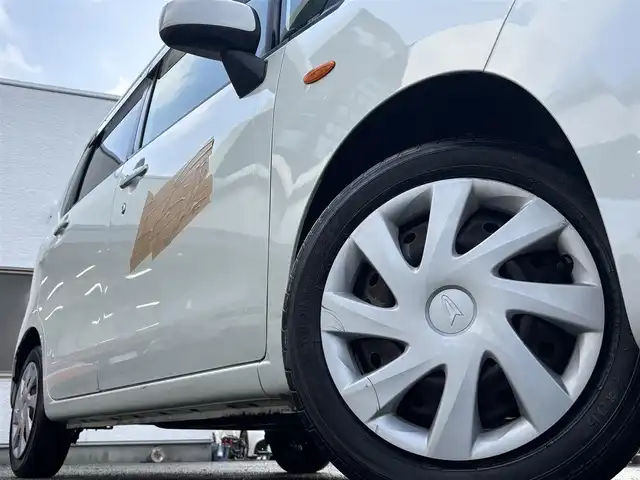 ダイハツ ムーヴ L 熊本県 2014(平26)年 5.6万km パールホワイトⅢ 純正CDオーディオ/【AM/FM】/盗難防止装置/純正フロアマット/電動格納ミラー