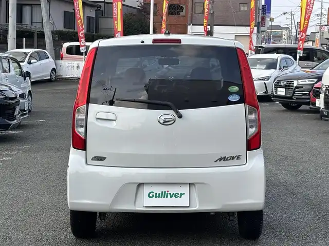 ダイハツ ムーヴ L 熊本県 2014(平26)年 5.6万km パールホワイトⅢ 純正CDオーディオ/【AM/FM】/盗難防止装置/純正フロアマット/電動格納ミラー