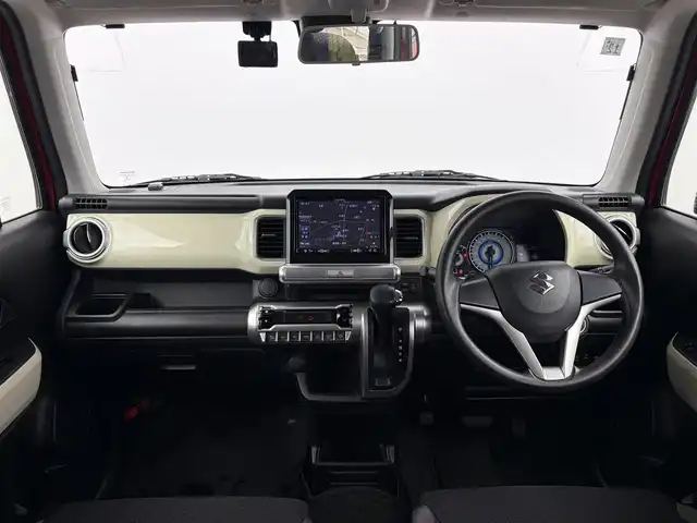 スズキ クロスビー HYBRID MX 愛知県 2017(平29)年 6.8万km ファーベントレッド/スーパーブラックパール スズキセーフティサポート/　・衝突被害軽減ブレーキ/　・レーンキープアシスト/純正ナビ/　（ＢＴ／フルセグＴＶ／ＣＤ／ＤＶＤ）/バックカメラ/ドラレコ/パドルシフト/後方コーナーセンサー/ＬＥＤヘッドライト/純正１６ＡＷ/スマートキー×２