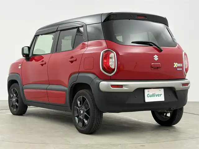 スズキ クロスビー HYBRID MX 愛知県 2017(平29)年 6.8万km ファーベントレッド/スーパーブラックパール スズキセーフティサポート/　・衝突被害軽減ブレーキ/　・レーンキープアシスト/純正ナビ/　（ＢＴ／フルセグＴＶ／ＣＤ／ＤＶＤ）/バックカメラ/ドラレコ/パドルシフト/後方コーナーセンサー/ＬＥＤヘッドライト/純正１６ＡＷ/スマートキー×２