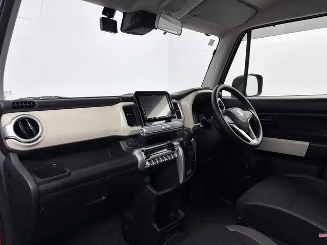 スズキ クロスビー HYBRID MX 愛知県 2017(平29)年 6.8万km ファーベントレッド/スーパーブラックパール スズキセーフティサポート/　・衝突被害軽減ブレーキ/　・レーンキープアシスト/純正ナビ/　（ＢＴ／フルセグＴＶ／ＣＤ／ＤＶＤ）/バックカメラ/ドラレコ/パドルシフト/後方コーナーセンサー/ＬＥＤヘッドライト/純正１６ＡＷ/スマートキー×２