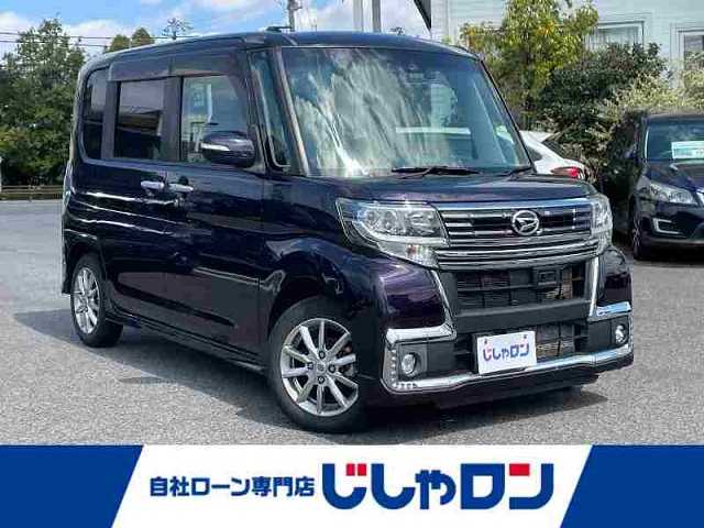 ダイハツ タント カスタム RS トップED SA Ⅲ 愛知県 2016(平28)年 7.5万km 黒 (株)IDOMが運営する【じしゃロン名古屋鳴海店】の自社ローン専用車両になりますこちらは現金またはオートローンご利用時の価格です。自社ローンご希望の方は別途その旨お申付け下さい/プッシュスタート/社外メモリーナビ・地デジTV/（CD/DVD/SD）/バックカメラ/ETC/前後ドライブレコーダー/両側パワースライドドア