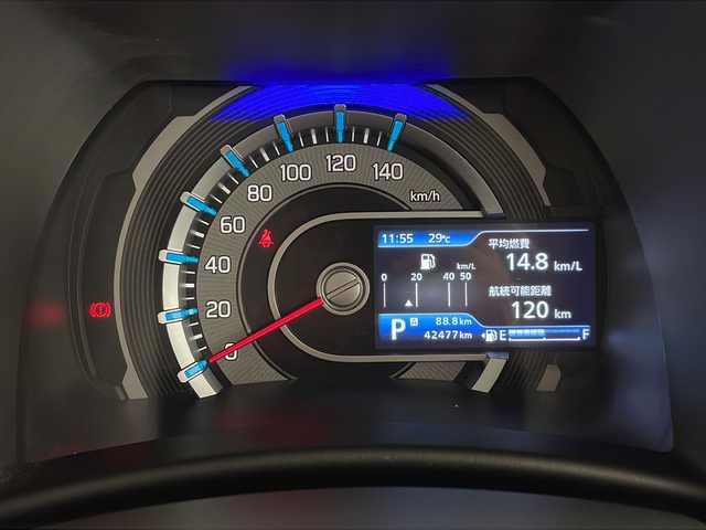 スズキ ハスラー HYBRID G 千葉県 2020(令2)年 4.3万km バーミリオンオレンジ/ガンメタリック2トーン 衝突軽減ブレーキ/レーンキープアシスト/後コーナーセンサー/オートライト/社外SDナビ　/　DVD/CD/BT/FM/AM/フルセグTV/社外ドライブレコーダー/社外ETC/シートヒーター/純正フロアマット/アイドリングストップ/プッシュスタート/スマートキー/ハロゲンヘッドライト