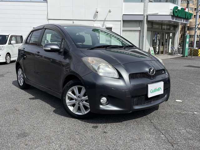 トヨタ ヴィッツ RS 愛知県 2009(平21)年 9.1万km グレーメタリック /禁煙車//社外HDDナビTV//ビルトインETC//キーレスキー//純正15インチアルミ//HIDライト//フォグランプ//ドアバイザー//純正フロアマット//新車保証書//取扱説明書
