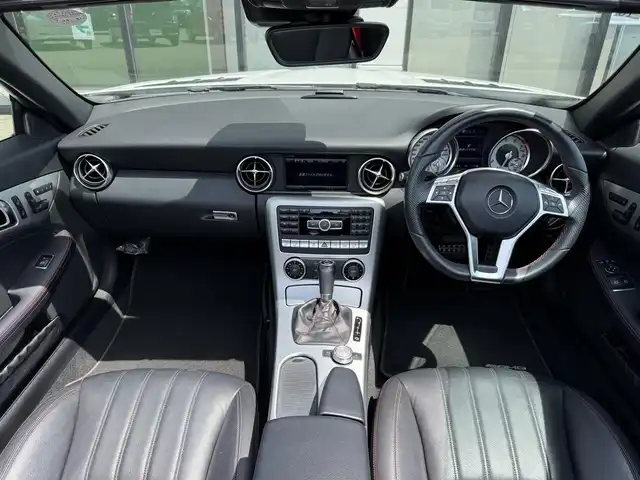 メルセデス・ベンツ ＳＬＫ２００ エクスクルーシブ 道南・函館 2014(平26)年 4.6万km ポーラホワイト メーカーナビ/フルセグＴＶ/アダクティブクルーズコントロール/パドルシフト/アイドリングストップ/パワーシート/シートヒーター/シートクーラー/プッシュスタート/スマートキー