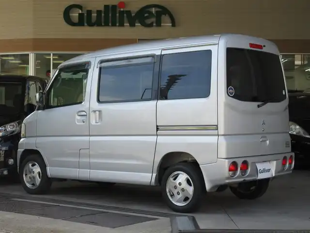三菱 タウンボックス RX 大阪府 2002(平14)年 4.9万km サテライトシルバー 社外ＣＤ/フォグランプ/Ｗエアバッグ/純正フロアマット/プライバシーガラス/純正１３インチアルミホイール