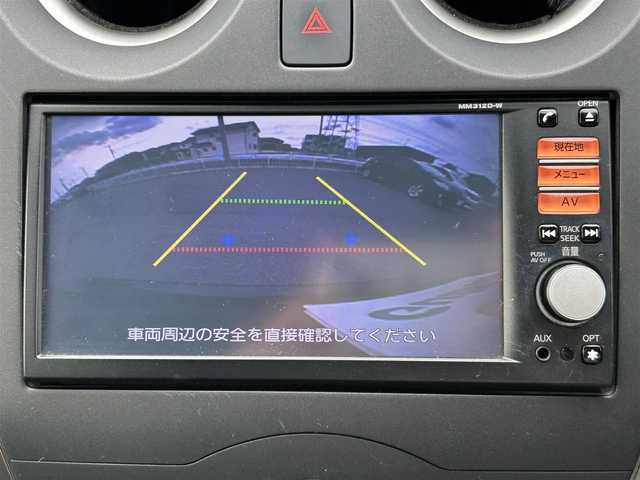 日産 ノート X DIG－S 群馬県 2013(平25)年 7.6万km スーパーブラック 純正ＳＤナビ(CD/SD/FM/AM/フルセグTV/AUX)/バックカメラ/スーパーチャージャー/ＥＴＣ/スマートキー/プッシュスタート/ECOモード/アイドリングストップ/電動格納ミラー/ヘッドライトレベライザー/パワーウインドウ/ステアリングチルド機構/取扱説明書