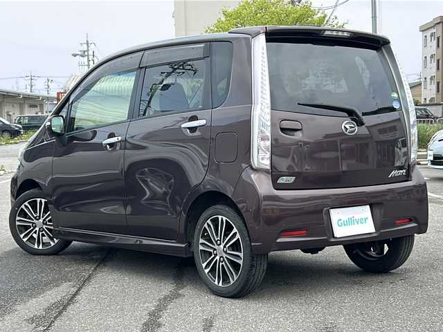 ダイハツ ムーヴ カスタム X VSスマートセレSA 石川県 2014(平26)年 12.8万km プラムブラウンクリスタルマイカ 4WD/スマートアシスト/・衝突警報機能/・誤発進抑制機能（前方）/・先行車発進お知らせ機能/スマートキー/・プッシュスタート/HIDヘッドライト/・オートライト/・フォグランプ/純正フロアマット/ドアバイザー/横滑り防止/アイドリングストップ/電動格納ミラー