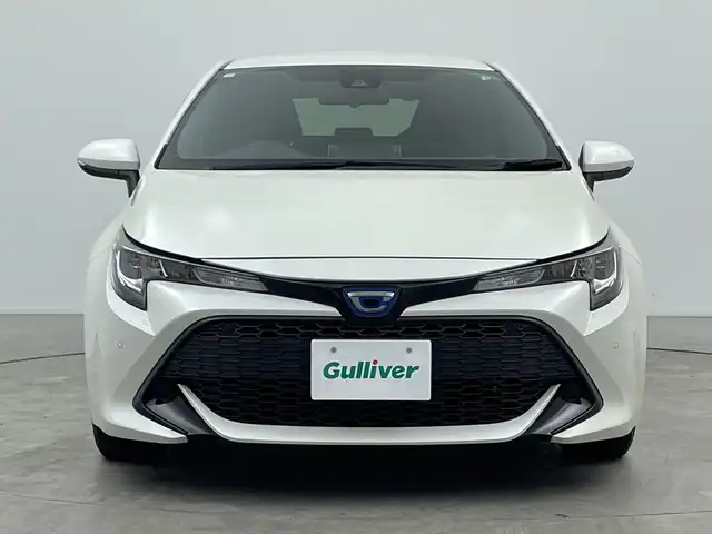 トヨタ カローラ スポーツ ハイブリッドG 三重県 2018(平30)年 7.5万km ホワイトパールクリスタルシャイン 禁煙車/トヨタセーフティセンス/メモリーナビ/フルセグＴＶ Bluetoothオーディオ/バックカメラ/ビルトインETC/前後録画ドライブレコーダー/レーダークルーズコントロール/コーナーセンサー/LEDヘッドライト/16インチアルミホイール/スマートキー