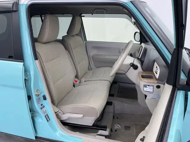 スズキ ラパン S 新潟県 2017(平29)年 2.1万km フレンチミントパールメタリック 純正メモリナビ（Bluetooth・CD・DVD・SD・AM・FM）/アラウンドビューモニター　/衝突被害軽減システム/フルセグ　/純正ビルトインＥＴＣ　/ハロゲンオートライト　/Ｄ席シートヒーター　/プッシュスタート　/純正フロアマット　/アイドリングストップ　/スマートキー　/ABS/盗難防止装置/横滑り防止装置