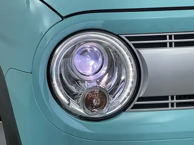 スズキ ラパン S 新潟県 2017(平29)年 2.1万km フレンチミントパールメタリック 純正メモリナビ（Bluetooth・CD・DVD・SD・AM・FM）/アラウンドビューモニター　/衝突被害軽減システム/フルセグ　/純正ビルトインＥＴＣ　/ハロゲンオートライト　/Ｄ席シートヒーター　/プッシュスタート　/純正フロアマット　/アイドリングストップ　/スマートキー　/ABS/盗難防止装置/横滑り防止装置