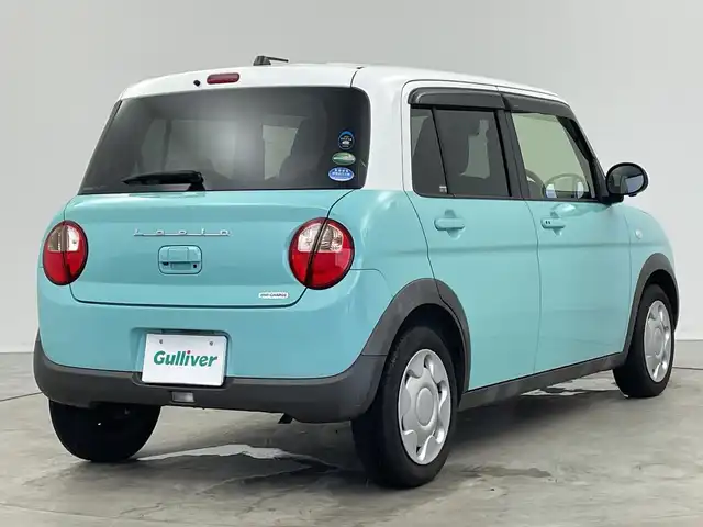 スズキ ラパン S 新潟県 2017(平29)年 2.1万km フレンチミントパールメタリック 純正メモリナビ（Bluetooth・CD・DVD・SD・AM・FM）/アラウンドビューモニター　/衝突被害軽減システム/フルセグ　/純正ビルトインＥＴＣ　/ハロゲンオートライト　/Ｄ席シートヒーター　/プッシュスタート　/純正フロアマット　/アイドリングストップ　/スマートキー　/ABS/盗難防止装置/横滑り防止装置