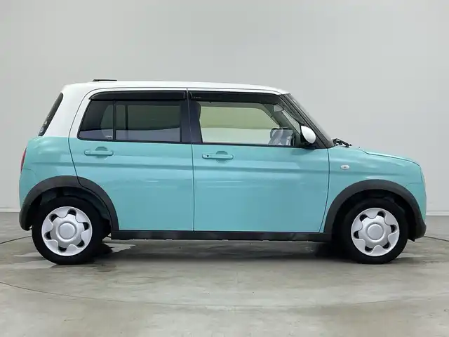 スズキ ラパン S 新潟県 2017(平29)年 2.1万km フレンチミントパールメタリック 純正メモリナビ（Bluetooth・CD・DVD・SD・AM・FM）/アラウンドビューモニター　/衝突被害軽減システム/フルセグ　/純正ビルトインＥＴＣ　/ハロゲンオートライト　/Ｄ席シートヒーター　/プッシュスタート　/純正フロアマット　/アイドリングストップ　/スマートキー　/ABS/盗難防止装置/横滑り防止装置