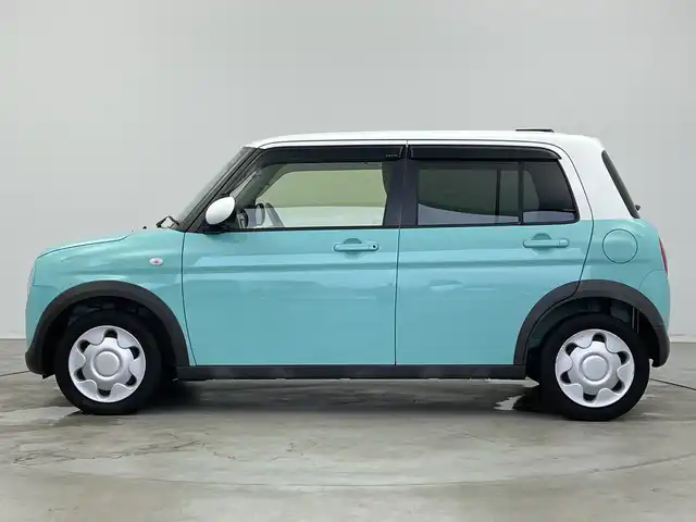 スズキ ラパン S 新潟県 2017(平29)年 2.1万km フレンチミントパールメタリック 純正メモリナビ（Bluetooth・CD・DVD・SD・AM・FM）/アラウンドビューモニター　/衝突被害軽減システム/フルセグ　/純正ビルトインＥＴＣ　/ハロゲンオートライト　/Ｄ席シートヒーター　/プッシュスタート　/純正フロアマット　/アイドリングストップ　/スマートキー　/ABS/盗難防止装置/横滑り防止装置