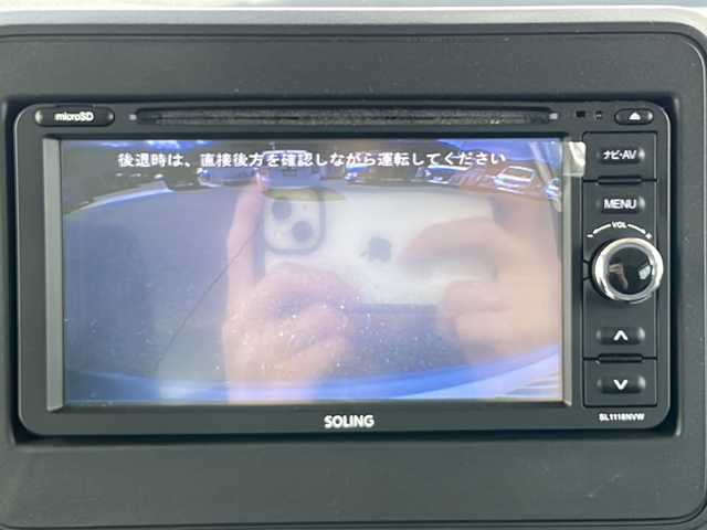スズキ スペーシア HYBRID G 山梨県 2020(令2)年 0.9万km オフブルーM スズキセーフティサポート/　・デュアルセンサーブレーキサポート/　・車線逸脱警報機能/　・パーキングソナー/　・横滑り防止装置/社外ナビ/　(CD/USB/AUX/BT/TV)/バックカメラ/オートライト/シートヒーター/純正14インチアルミホイール/フルオートエアコン/４WD/アイドリングストップ/スマートキー