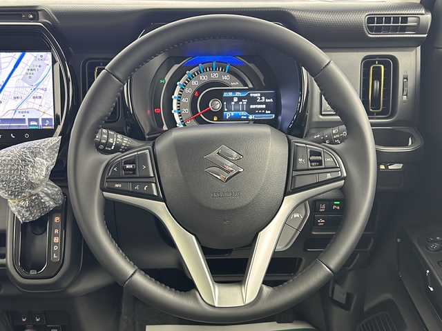 スズキ ハスラー HYBRID X 大阪府 2025(令7)年 0.1千km クールカーキパールメタリック/ソフトベージュメタリック 届出済未使用車/純正メモリーナビ/・スズキコネクト/・フルセグTV/・Bluetooth/・FM/AM/・USB接続/全方位カメラ/デュアルカメラブレーキサポート/・衝突軽減システム/・車線逸脱防止機能/・レーダークルーズコントロール/前後コーナーセンサー/前席シートヒーター/LEDヘッドライト/オートライト