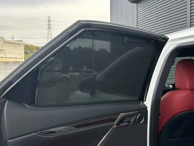 レクサス ＲＸ 450h Fスポーツ 茨城県 2021(令3)年 4.5万km パール 後期型 /SR /WALDフルエアロ /マクレビ /HUD /赤革 /360°C /後席電動リクライニング＆電動格納機能付 /全席シ-トヒ-タ- /ベンチレ-ション /M付PWシ-ト /100V電源 /三眼LED /オ-トハイビ-ム /レクサスSFT /ACC /LKA /BSM /ナビ /TV /ETC2.0/ルーフレール/禁煙車