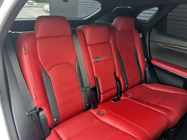 レクサス ＲＸ 450h Fスポーツ 茨城県 2021(令3)年 4.5万km パール 後期型 /SR /WALDフルエアロ /マクレビ /HUD /赤革 /360°C /後席電動リクライニング＆電動格納機能付 /全席シ-トヒ-タ- /ベンチレ-ション /M付PWシ-ト /100V電源 /三眼LED /オ-トハイビ-ム /レクサスSFT /ACC /LKA /BSM /ナビ /TV /ETC2.0/ルーフレール/禁煙車