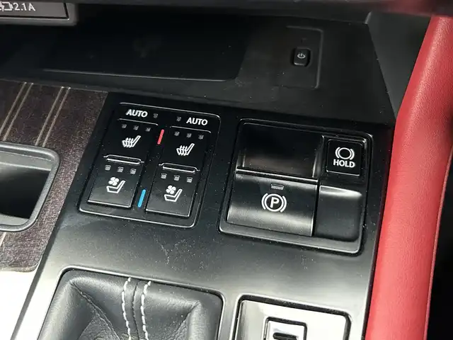 レクサス ＲＸ 450h Fスポーツ 茨城県 2021(令3)年 4.5万km パール 後期型 /SR /WALDフルエアロ /マクレビ /HUD /赤革 /360°C /後席電動リクライニング＆電動格納機能付 /全席シ-トヒ-タ- /ベンチレ-ション /M付PWシ-ト /100V電源 /三眼LED /オ-トハイビ-ム /レクサスSFT /ACC /LKA /BSM /ナビ /TV /ETC2.0/ルーフレール/禁煙車