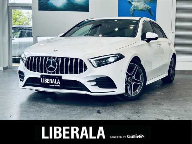 メルセデス・ベンツ Ａ２００ｄ AMGライン 大阪府 2022(令4)年 1.7万km ポーラホワイト ワンオーナー/レーダーセーフティ/ハーフレザー/シートヒーター/純正ナビ/TV/バックカメラ/ACC/純正18インチAW/LEDヘッドライト/アンビエントライト/ブラインドスポット/クリアランスソナー/パナメリカーナグリル