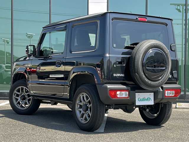 スズキ ジムニー XC 福岡県 2022(令4)年 2.3万km ブルーイッシュブラックパール3 社外メモリナビ/（AM/FM/CD/DVD/BT/フルセグTV）/クルーズコントロール/シートヒーター/背面タイヤ/衝突被害軽減システム/横滑り防止装置/シートカバー有/アイドリングストップ/プッシュスタートボタン/スマートキー/純正LEDヘッドライト/純正１６インチアルミホイール/フロアマット/盗難防止装置/ETC