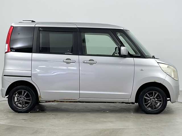 スズキ パレット G 道央・札幌 2009(平21)年 9.4万km シルキーシルバーメタリック ・4WD/・社外ナビ(TV＆FM＆AM)/・シートヒーター/・純正フロアマット/・ハロゲンヘッドライト/・社外13インチアルミホイール