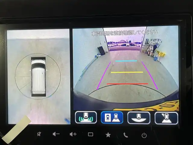 スズキ スペーシア カスタム HYBRID XS 愛知県 2024(令6)年 0.1万km未満 紺 登録済み未使用車　/両側パワースライドドア　/クルーズコントロール　/スズキセーフティーサポート　/スズキコネクト通信機装着車両/アラウンドビューモニター/純正メモリーナビ　/フルセグTV　/Bluetooth　/Apple　Car Play　/Android　Auto　/シートヒーター　（D/N）/HUB　/USBポート　/Cタイプポート　/ステアリングヒーター　/ステアリングリモコン/革巻きステアリング/ハーフレザーシート/オッドマン/電動パーキングブレーキ/AUTO　HOLD