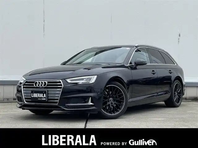 アウディ Ａ４ アバント35TFSIスポーツ ブラックエレガンス 東京都 2019(平31)年 3万km ミトスブラックメタリック 125台限定特別仕様車/アシスタンスパッケージ/メーカーナビ/フルセグTV/前後ドラレコ/360°カメラ/ETC2.0/パワーバックドア/黒レザーシート/シートヒーター/パワーシート