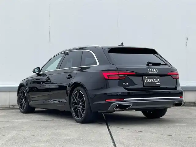 アウディ Ａ４ アバント35TFSIスポーツ ブラックエレガンス 東京都 2019(平31)年 3万km ミトスブラックメタリック 125台限定特別仕様車/アシスタンスパッケージ/メーカーナビ/フルセグTV/前後ドラレコ/360°カメラ/ETC2.0/パワーバックドア/黒レザーシート/シートヒーター/パワーシート