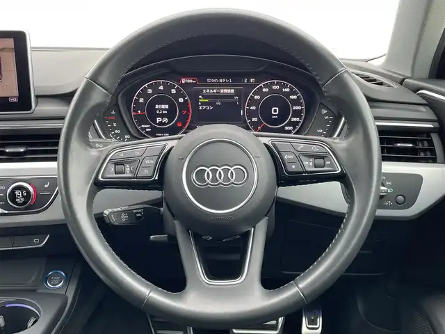 アウディ Ａ４ アバント35TFSIスポーツ ブラックエレガンス 東京都 2019(平31)年 3万km ミトスブラックメタリック 125台限定特別仕様車/アシスタンスパッケージ/メーカーナビ/フルセグTV/前後ドラレコ/360°カメラ/ETC2.0/パワーバックドア/黒レザーシート/シートヒーター/パワーシート