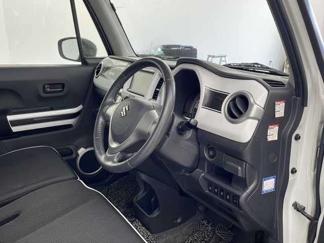 スズキ ハスラー X ターボ 兵庫県 2014(平26)年 7.9万km パールホワイト ・社外ナビ/Bluetooth/CD/DVD/フルセグテレビ/・アルパインリアモニター/・ルーフレール/・レーダーブレーキサポート/・運転席シートヒーター/・ビルトインETC/・純正フロアマット/・純正15インチアルミホイール/・横滑り防止装置/・HIDオートライト/・フォグランプ/・アイドリングストップ/・スマートキー