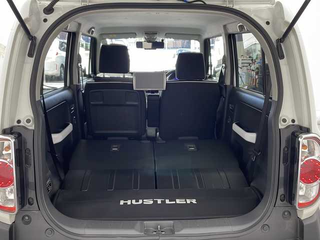 スズキ ハスラー X ターボ 兵庫県 2014(平26)年 7.9万km パールホワイト ・社外ナビ/Bluetooth/CD/DVD/フルセグテレビ/・アルパインリアモニター/・ルーフレール/・レーダーブレーキサポート/・運転席シートヒーター/・ビルトインETC/・純正フロアマット/・純正15インチアルミホイール/・横滑り防止装置/・HIDオートライト/・フォグランプ/・アイドリングストップ/・スマートキー