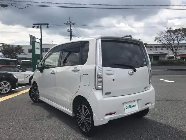 ダイハツ ムーヴ カスタム X VSスマートセレSA 鳥取県 2014(平26)年 6万km パールホワイトⅢ ４・W・D/純正ナビ/フルセグ/DVD/CD/BT/バックカメラ・ETC/スマートアシスト/LEDヘットライト/オートライト/純正フォグライト/純正14インチアルミホイール/プッシュエンジンスタート/アイドリングストップ/ウィンカーミラー/電動格納ミラー/フロアマット/ドアバイザー