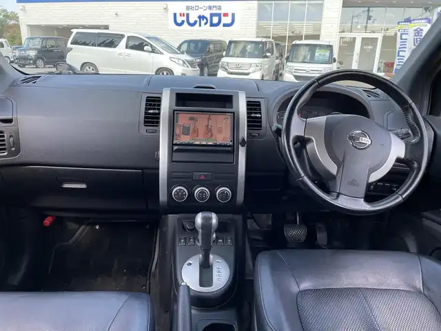 日産 エクストレイル 20X 和歌山県 2011(平23)年 9.4万km ダイヤモンドブラック (株)IDOMが運営する【じしゃロン和歌山店】の自社ローン専用車両になります。こちらは現金またはオートローンご利用時の価格です。自社ローンご希望の方は別途その旨お申付け下さい/純正HDDナビ/(CD/DVD/FM/AM/MS/BT/SD/TV)/4WD/オートエアコン/オートライト/スマートキー/バックカメラ/シートヒーター/GSDナビ