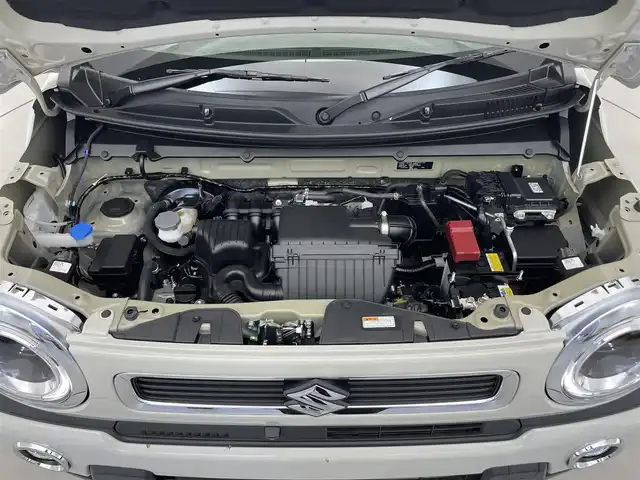 スズキ ハスラー HYBRID X 滋賀県 2025(令7)年 0.1千km ソフトベージュメタリック 届出済未使用車/純正9型スズキコネクトメモリーナビ/全方位カメラ/シートヒーター/前後ソナー/純正１５AW/ステアリングリモコン/追従クルーズコントロール/衝突軽減ブレーキ/LEDヘッドライト/スマートキー/プッシュスタート
