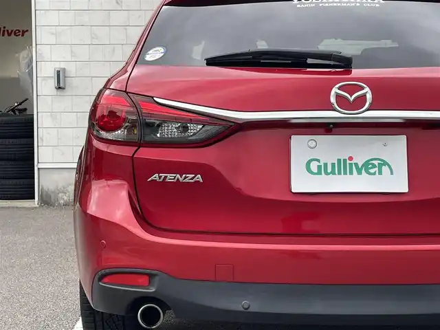 マツダ アテンザ ワゴン XD Lパッケージ 宮崎県 2015(平27)年 8.1万km ソウルレッドプレミアムメタリック 純正ナビ/・フルセグTV・Bluetooth・CD・DVD/バックカメラ/レーダークルーズコントロール/前後パーキングセンサー/衝突被害軽減ブレーキ/車線逸脱警報システム/ブラインドスポットモニター/ドライバーアテンションアラート/ヘッドアップディスプレイ/LEDヘッドランプ/オートライト/オートエアコン/革巻きステアリング/パドルシフト/ブラック革シート/前席パワーシート/シートヒーター/運転席ポジションメモリー/BOSEサウンドシステム/純正19インチアルミホイール/スマートキー/プッシュエンジンスタート/禁煙車