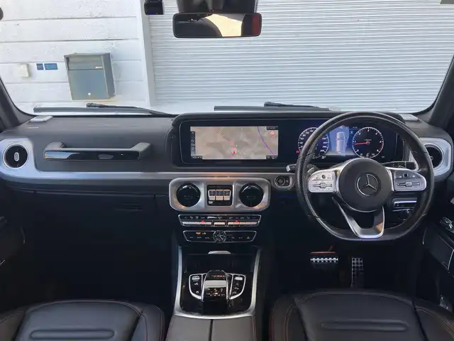 メルセデス・ベンツ ゲレンデヴァーゲン Ｇ３５０ｄ AMGライン 高知県 2020(令2)年 5.3万km 白 純正ナビ/Bluetooth/フルセグ/AM/FM/バックカメラ/全方位カメラ/ガラスルーフ/ETC2.0/ドライブレコーダー/クルーズコントロール/ターボ/HIDヘッドライト/４WD/コーナーセンサー/センターデフロック/ワンオーナー/MTモード付AT/プッシュスタート/スペアキー/スマートキー/純正フロアマット/純正20インチアルミホイール/パワーシート/シートヒーター/レザーシート/オートライト/盗難防止装置