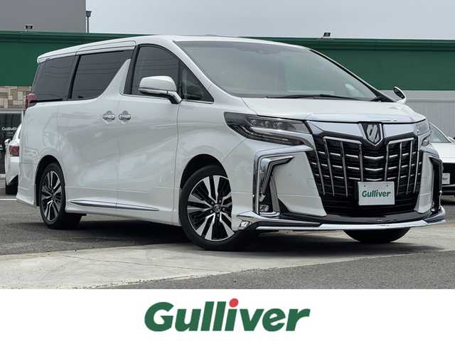 トヨタ アルファード S Cパッケージ 徳島県 2021(令3)年 2.5万km ホワイトパールクリスタルシャイン トヨタセーフティセンス　/モデリスタフルエアロ　/サンルーフ　/三眼LEDヘッドライト/LEDフォグランプ/バックモニター　/レザーシート/クール＆シートヒーター/クリアランスソナー/シーケンシャルウィンカーミラー/モデリスタＦグリルカバー　/モデリスタシグネーチャーイルミネーション　/ウッドコンビハンドル/プッシュスタート/スマートキー/電気式パーキングブレーキ/オートホールド/デジタルインナーミラー　/ブラインドスポットモニター/ビルトインＥＴＣ　/社外フロアマット/AC100V100Wコンセント