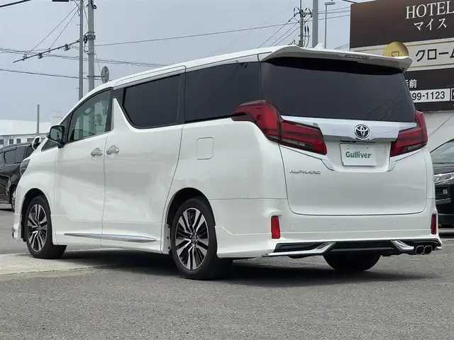 トヨタ アルファード S Cパッケージ 徳島県 2021(令3)年 2.5万km ホワイトパールクリスタルシャイン トヨタセーフティセンス　/モデリスタフルエアロ　/サンルーフ　/三眼LEDヘッドライト/LEDフォグランプ/バックモニター　/レザーシート/クール＆シートヒーター/クリアランスソナー/シーケンシャルウィンカーミラー/モデリスタＦグリルカバー　/モデリスタシグネーチャーイルミネーション　/ウッドコンビハンドル/プッシュスタート/スマートキー/電気式パーキングブレーキ/オートホールド/デジタルインナーミラー　/ブラインドスポットモニター/ビルトインＥＴＣ　/社外フロアマット/AC100V100Wコンセント