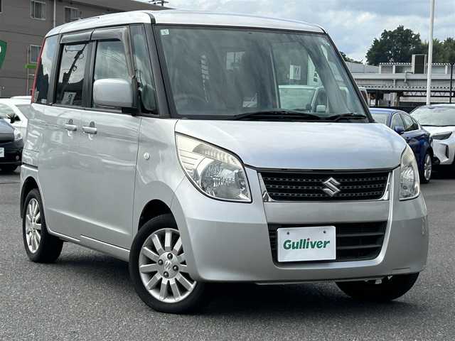 スズキ パレット G リミテッド 広島県 2009(平21)年 6万km シルキーシルバーメタリック ワンオーナー/ＥＴＣ/両側スライドドア/ミュージックプレイヤー接続（iPod/AUX/Android)/ＵＳＢ入力端子/ヘッドライトレベライザー/プッシュスタート/スマートキー/スペアキー/盗難防止装置/保証書/取扱説明書
