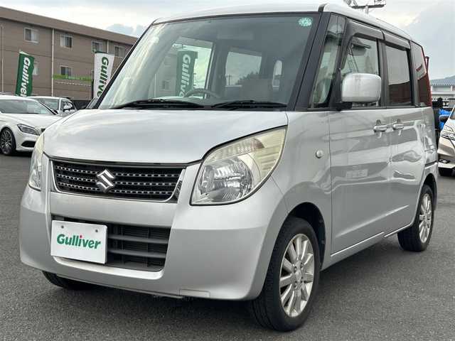スズキ パレット G リミテッド 広島県 2009(平21)年 6万km シルキーシルバーメタリック ワンオーナー/ＥＴＣ/両側スライドドア/ミュージックプレイヤー接続（iPod/AUX/Android)/ＵＳＢ入力端子/ヘッドライトレベライザー/プッシュスタート/スマートキー/スペアキー/盗難防止装置/保証書/取扱説明書