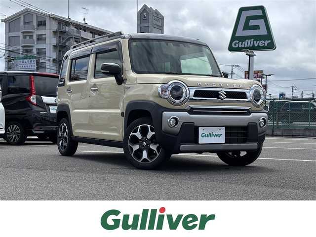 スズキ ハスラー Jスタイル 大分県 2020(令2)年 3.9万km シフォンアイボリーメタリック/ガンメタリック2トーン ・メモリーナビ(CD.DVD.SD.BT)/・フルセグテレビ/・デュアルカメラブレーキサポート/・リアセンサー/・シートヒーター/・オートハイビーム/・ステアリングリモコン/・スマートキー/・プッシュスタート