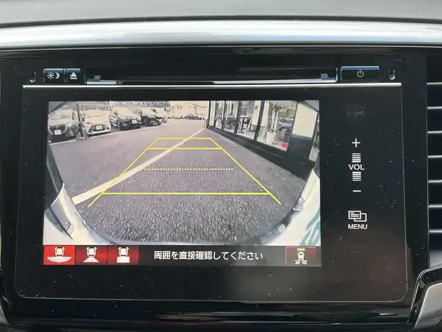 ホンダ オデッセイ アブソルート EX 佐賀県 2014(平26)年 2.6万km クリスタルブラックパール CTBA/ブラインドスポットインフォメーション/クルーズコントロール/純正ナビ/・バックカメラ/・フルセグTV/BT/CD/DVD/ALPINEフリップダウンモニター/純正18インチAW/両側パワースライドドア/ハーフレザーシート/パワーシート/オットマン/LEDヘッドライト/オートライト/フォグランプ/本革巻きステアリング/パドルシフト/ETC/プッシュスタート/スペアキー×１/保証書/取扱説明書