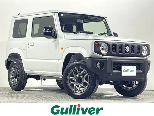 スズキ ジムニー XC 大阪府 2025(令7)年 0.1千km ピュアホワイトP 未使用車　４ＷＤ　ターボ　クルコン　シートヒーター　ヘッドライトウォッシャー　レーンアシスト　アイドリングストップ　オートハイビーム　ＬＥＤヘッドライト　クリアランスソナー　ヒーテッドドアミラー
