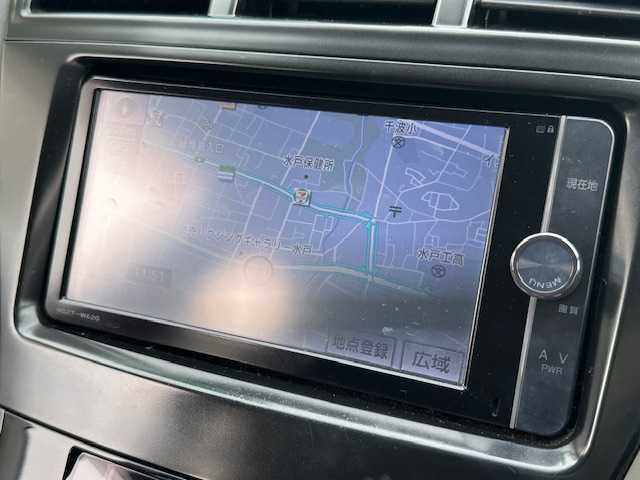 トヨタ プリウス α S 茨城県 2012(平24)年 11.3万km ブラック 純正SDナビ(NSZT-W62G)/ 【フルセグ/Bluetooth/CD/DVD/SD】/バックガイドカメラ/ETC/純正LEDヘッドライト/フォグライト/オートライト/ヘッドライトウォッシャー/スマートキー/電動格納ミラー/取扱説明書/新車時保証書/スペアキー×1