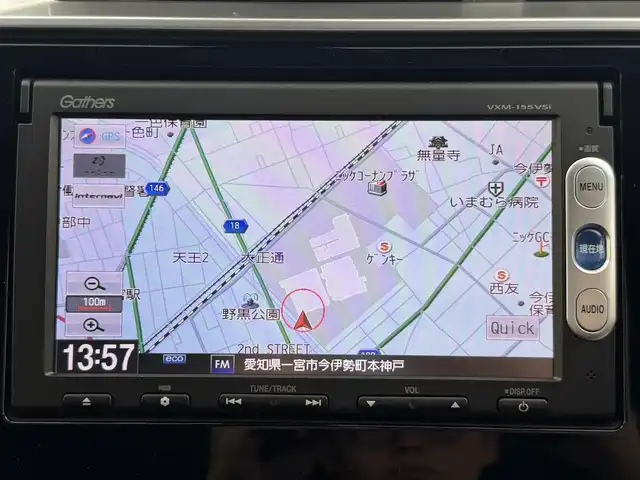 ホンダ フィット 13G Lパッケージ 愛知県 2015(平27)年 6万km ブリリアントスポーティブルーメタリック2トーン ・シティーブレーキアクティブ【CTBA】/・横滑り防止装置/・純正ナビ/（Bluetooth/ワンセグ/AM/FM)/・純正ドライブレコーダ/・アイドリングストップ/・革巻きステア/・オートLEDヘッドライト/・シートリフター/・電動格納ミラー/・ウィンカーミラー/・ステアスイッチ/・ドアバイザー/・スペアキー