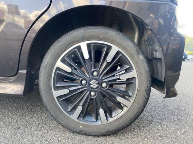 スズキ スペーシア カスタム HYBRID XS 栃木県 2021(令3)年 4.8万km アーバンブラウンパールメタリック 社外ナビ（AM/FM/BT/DVD/AUX)/・ワンセグTV/追従付きクルーズコントロール/アイドリングストップ/ステアリングスイッチ/シートヒーター/パーキングアシスト/衝突軽減システム/横滑り防止/LEDヘッドライト